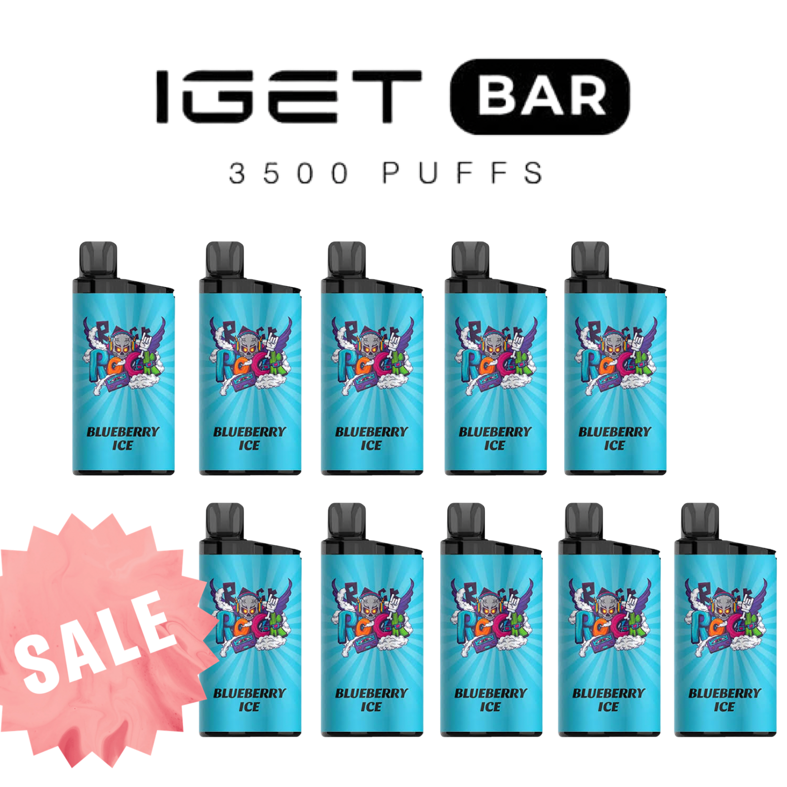 IGET Bar 3500 Puff Vape – 10 Pack Bundle Wholesale Australia - Buy IGET Bar 3500 Puff Vape – 10 Pack Bundle Bulk