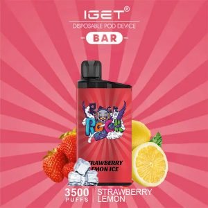 IGET Bar 3500 Puff – Strawberry Lemon Ice Wholesale Australia - Buy IGET Bar 3500 Puff – Strawberry Lemon Ice Bulk