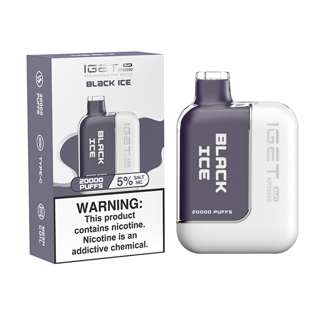 Blackberry Ice – IGET Sun KP20000